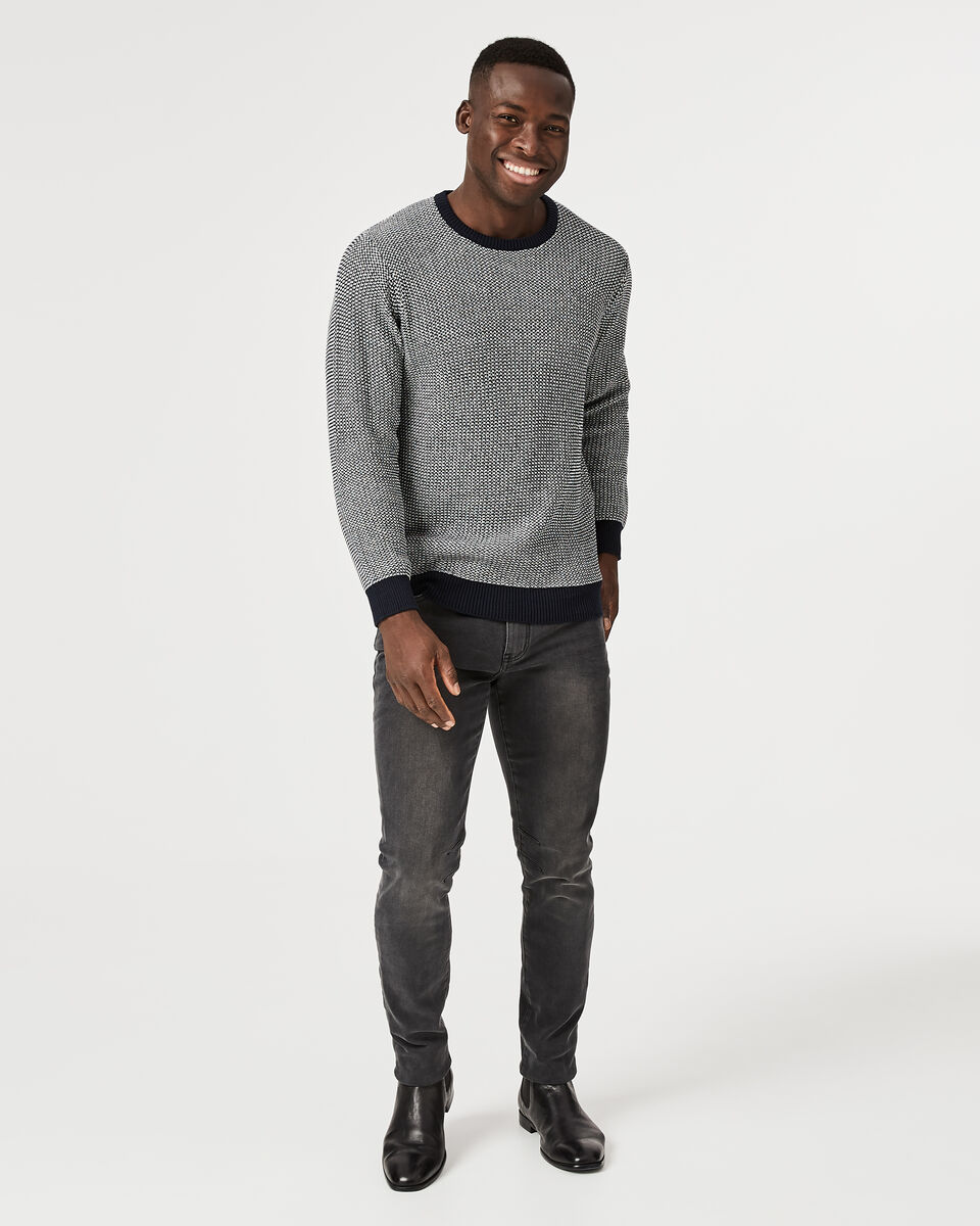 Tanny Knitwear, Navy/White, hi-res